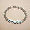 Bonbo Initial Bead Bracelet 3 Colors