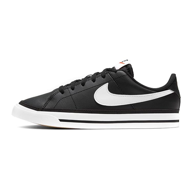 (GS) Nike Court Legacy Black White Kids DA5380-002 EU 35.5