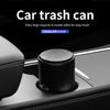Car Trash Can Storage Box Alloy Organizer Vehicle Garbage Bin For MINI Cooper JCW WORKS R55 R56 F55 F56 R57 R58 R59 R60 R50 Gzpxv22