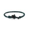 Fashion Nylon Bracelets For Men Women Couple Gifts Wrap Braided Wristband Male Bracelet Rope Alloy Hook Anchor Bangle