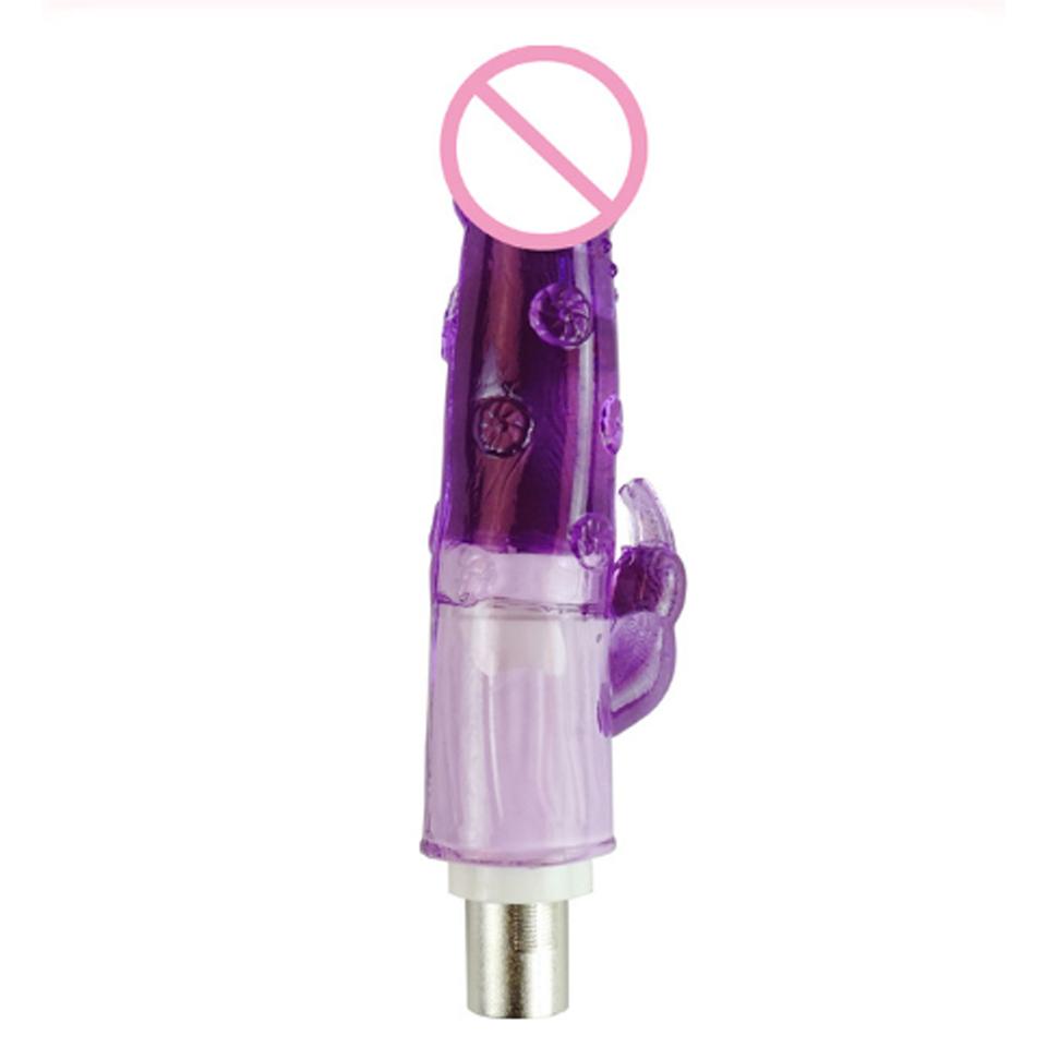 DTSUDU Crystal dildo Sex Machine 3XRL Attachments Anal Dildo Suction Cup Extension-Tube 3XLR Accessories Auxiliary Sex Toys