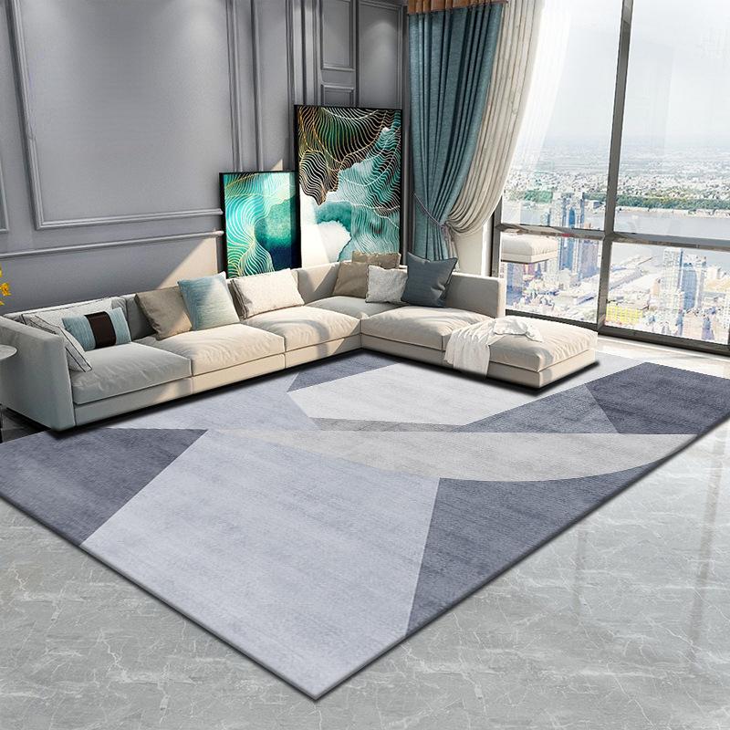 Geometric Abstraction Carpets for Living Room Decoration Bedroom Decor Rugs Sofa Coffee Table Carpet Non-slip Area Rug Floor Mat