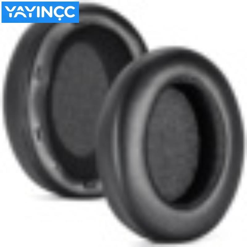 YAYINCC Replacement Soft Foam Cushion Ear Pads / Silicone zipper head beam protective cover for SONY WH-XB910N Gaming Headset