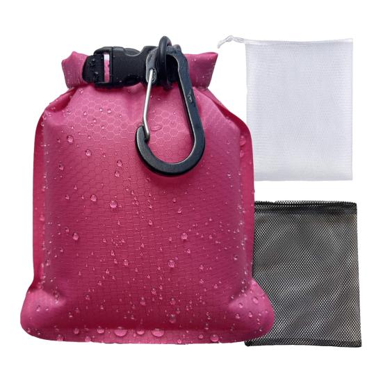 Travel Soap Bag Waterproof Leakproof Bar Soap Pouch with Foaming Nets Portable Soap Container for Gym