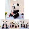 Panda Kuscheltier Geschenk Weiches Stofftier Puppe Mit Niedlichem Design Für Kinderzimmer Dekoration