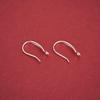 S925 Sterling Silver Pearl Stud Earrings Ear Hooks - Women's Simple DIY Tassel Accessories