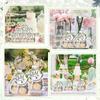 20 Sets Angel Keychains Favor, Pearl Angel Keychain Gifts Bulk Guardian Angel Pendant Keychain With Thank You Tags Organza Bag