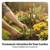 Garden Stake with Flower Top Elegant Plant Support Stakes Easy To Install