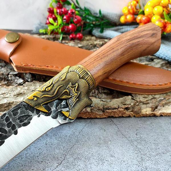 Handmade Forged Kitchen Chef Knife Sashimi Knives Meat Cleaver Slicing Butcher Knife Fruit Cooking Tools