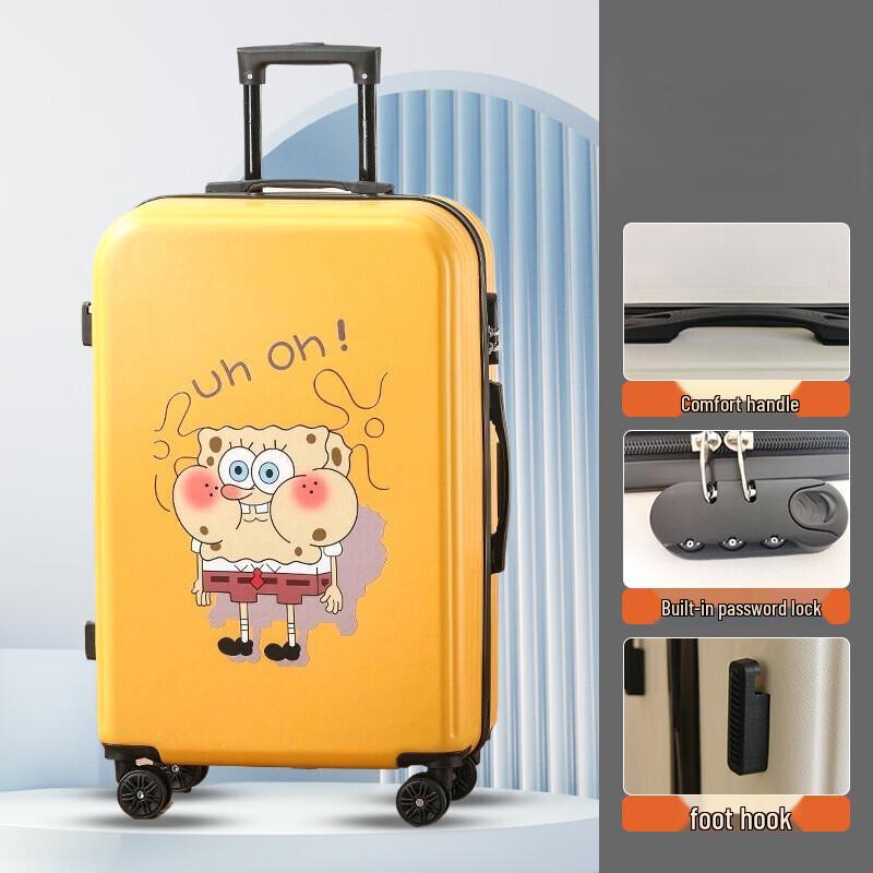 SpongeBob Schwammkopf Hartschalen-Reisekoffer aus ABS & PC