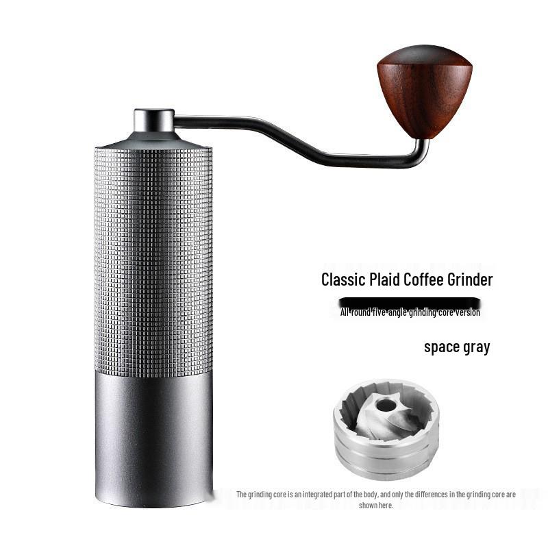 Cross-Border CNC Steel Burr Hand-Cranked Coffee Grinder - Italian Manual Coffee Bean Grinder