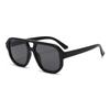 Occhiali da Sole Aviator Unisex alla Moda con Montatura Grande Retrò