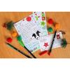 Lettre au Père Noël - MEGACREA DIY - 6 lettres + 6 enveloppes + 15 stickers - Mixte - Enfant - Créativité