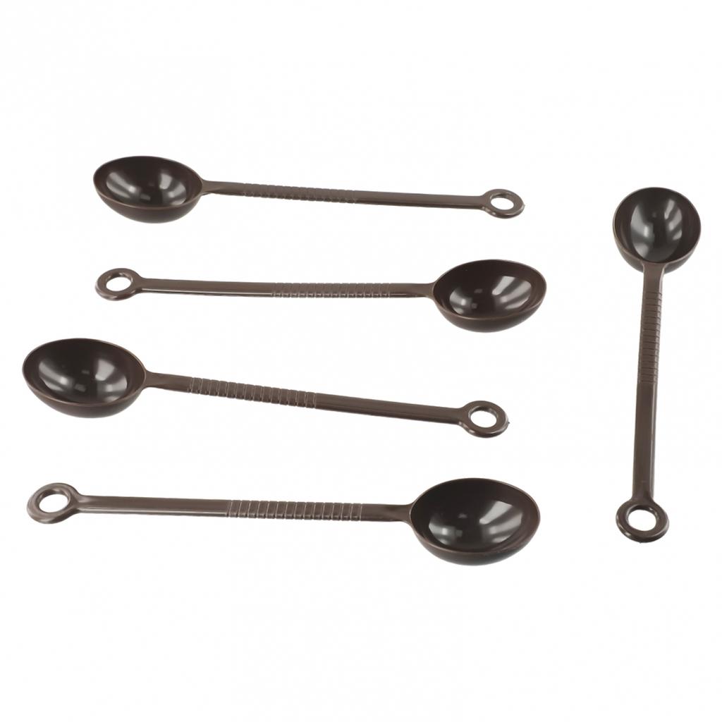 5 SZT Łyżeczki Miarowe do Proszku Owocowego/Kawy Espresso Długa Praktyczna