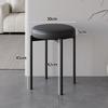 Modern Minimalist Dining Stool Nordic Luxury Design Restaurant Stool Stackable Portable Restaurant Furniture