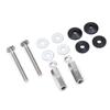 Stainless Steel Bolt Through Kit Practical Toilet Tank Screws for Connecting The Toilet Cistern To Pan Include Bolts