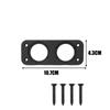 Fixed Base Plate Car Charger Mounting Panel USB Charger Mounting Plate  Vehicle Accessories
