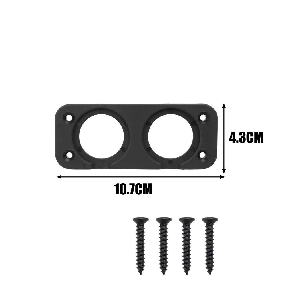 Fixed Base Plate Car Charger Mounting Panel USB Charger Mounting Plate Vehicle Accessories