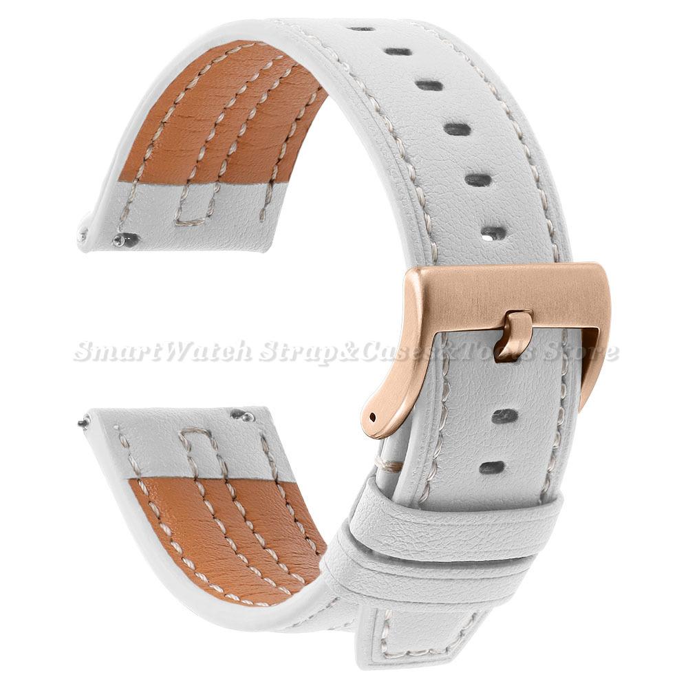 20mm 22mm Retro Watch Band Women Men Wristband Quick Release Universal Replacement Strap for Samsung Galaxy Watch 7 40mm / 44mm