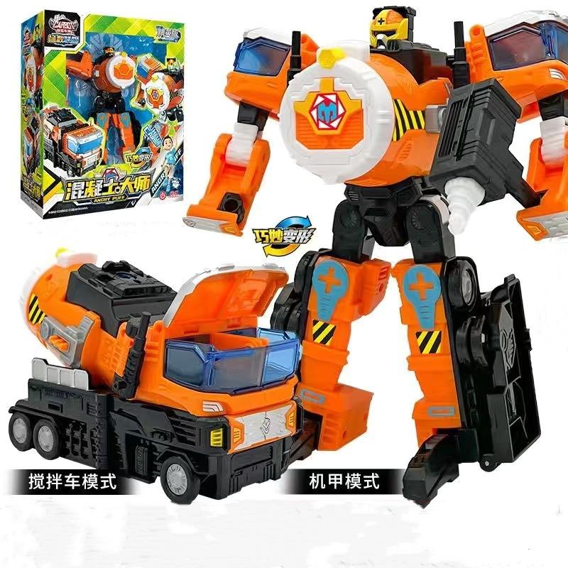 Hello Kabouter Transformer RICOSP AIENT Mechanical vehicle Car robot Rescue alliance Transformer car action figure Toy