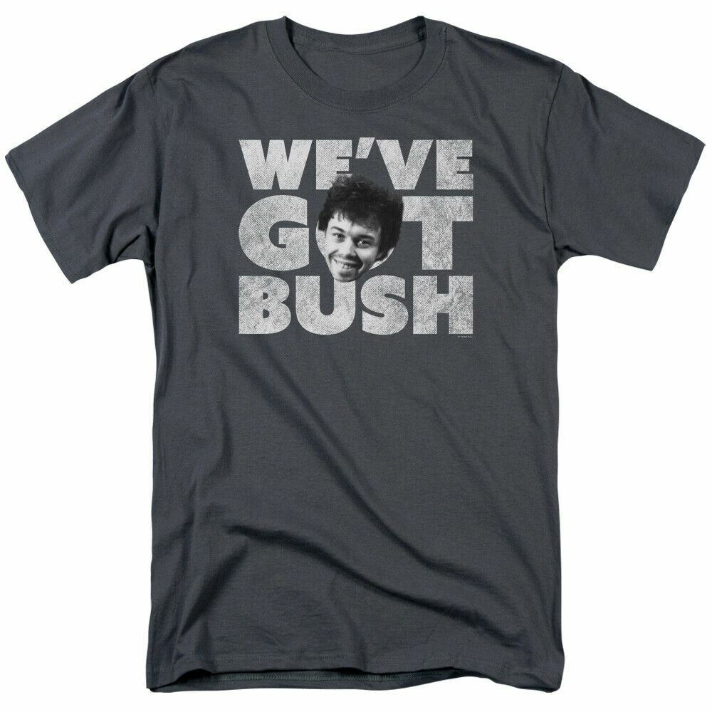 26 Revenge of the Nerds Weve Got Bush T Shirt Mens Licensed Movie Booger Charcoal Unisex T-Shirt L