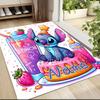 Custom Name Stitch Sweet Dreams Night Carpet Rug Customizable Soft Washable Anti-Slip Home Living Room Sofa Mats Personalized Rug. 0909374