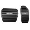 BOYOUS Nissan Note Nova Aura Série E13 2021 Pedal de Alumínio para Freio e Acelerador e Conjunto [Modelo Mais Recente] (Setembro em diante) Tampas, Sem Ferramentas,