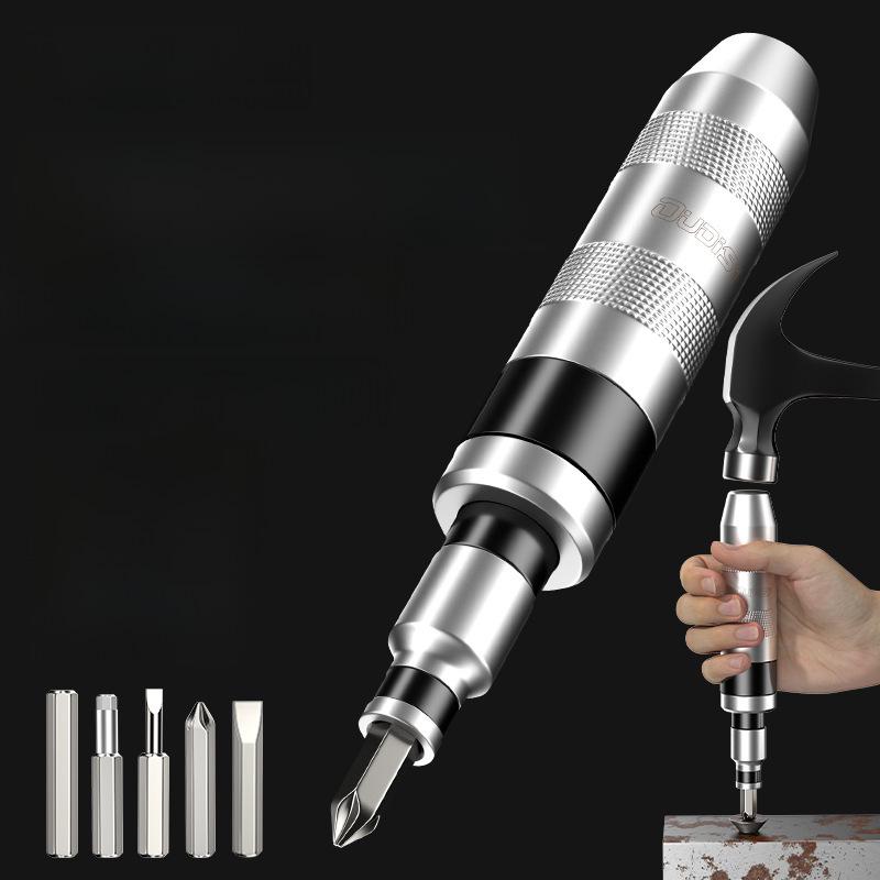 Juego de Atornillador de Impacto y Martillo: Aflojar, Extraer y Atornillar sin Esfuerzo.