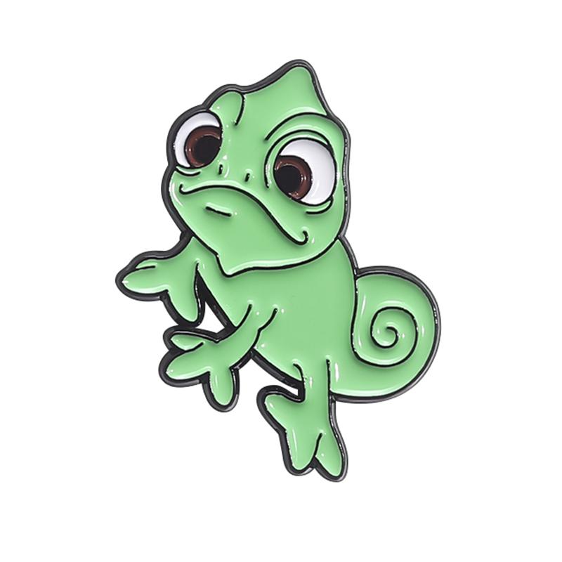

Cartoon Alien Creatures Enamel Pin Science Fictio Spaceship UFO Green Monster Brooches Lapel Badge Jewelry Gifts For Friends