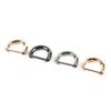 Metal D Ring Buckle Shackle Clasp For Leather Craft Bag Strap Belt Handle