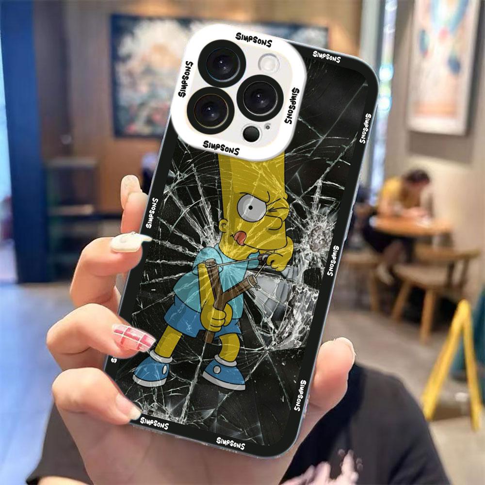 

Lucky The S-Simpsons Clear Phone Case For Samsung A73 A72 A71 A57 A56 A55 A53 A52 A51 A36 A35 A33 A32 A26 A25 A24 A23 A22 Case Samsung A514G