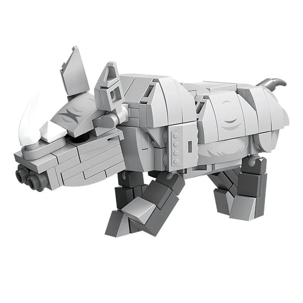 Zvířecí figurky Liška Klokan Žirafa Figurka Model Stavebnice Hračky Pro Děti Divoká Zvířata Dětské Dárky