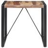 Dining Table 80x80x75 Cm Solid Wood