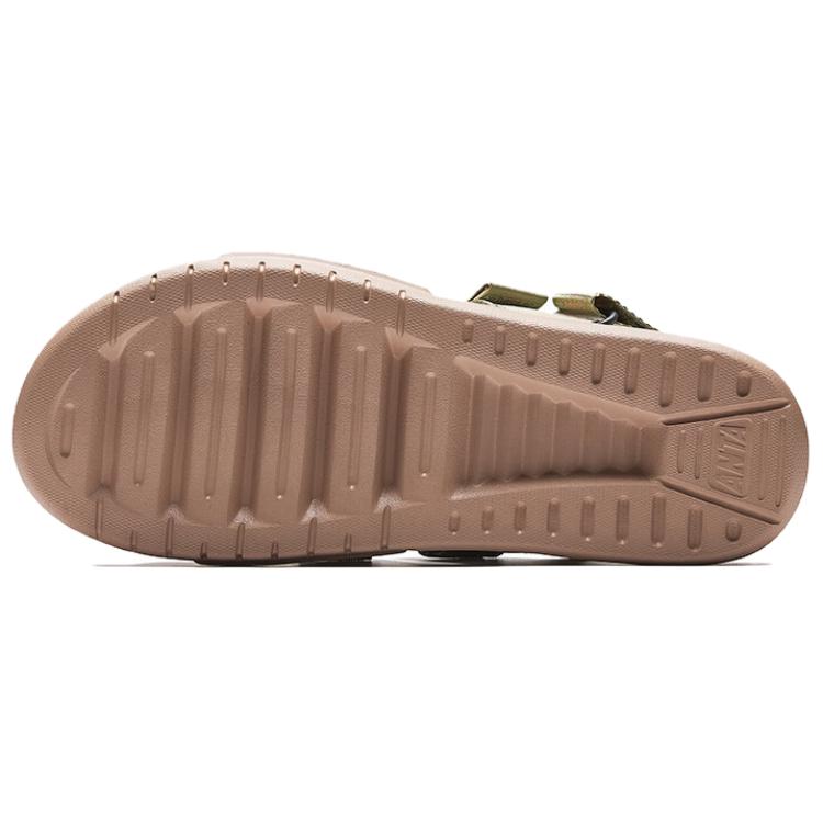 Anta Comfortable Versatile Beach Sandals Men Footwear Green 112538508-2