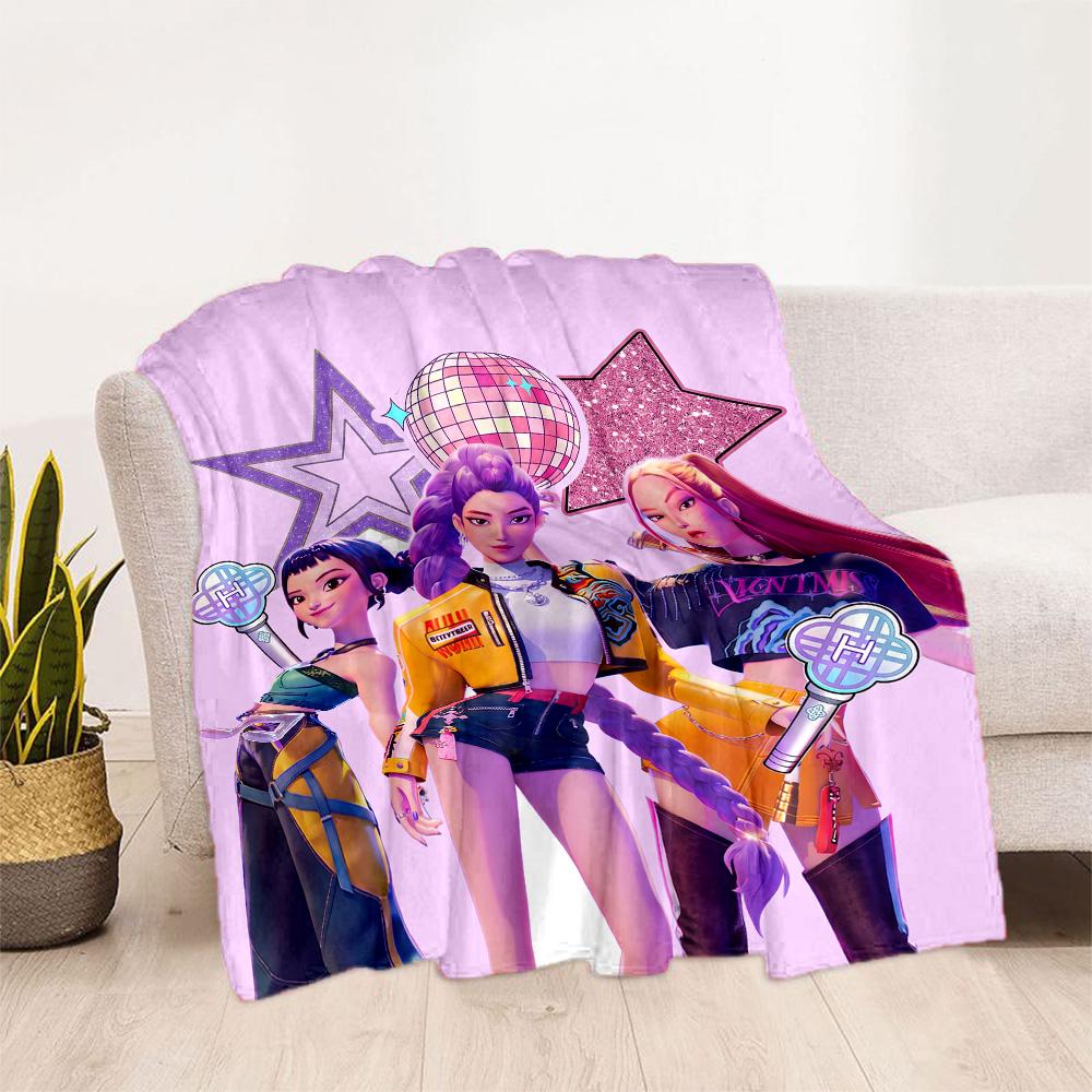 Space Adventure Trio Blanket Durable Comfort Suitable for Livingroom Office Seaside for All Seasons Playful Design