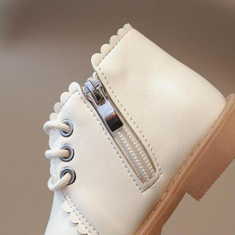 Autumn Winter Baby Boys Girls Casual Boots Retro Style Children Short Soft Sole Anti Slip Kids Outdoor Footwear