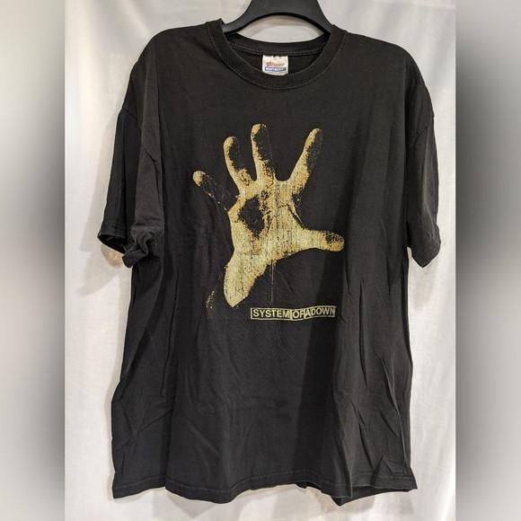 Футболка System Of A Down Графическая 2000-х Унисекс Концертная S - 5XL LO107 Унисекс Футболка M