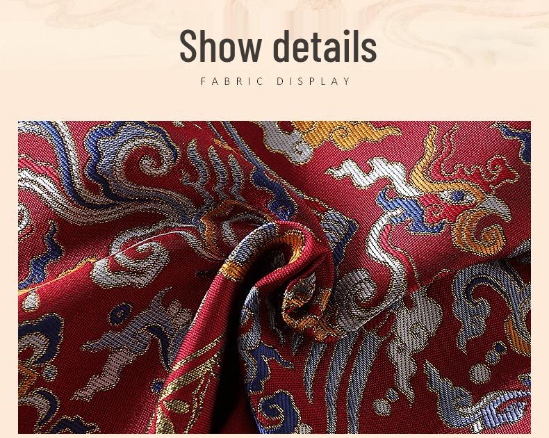 Summer Baby Boy Birthday Tang Suit with Crown for Zhou Ceremony