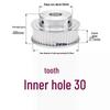 60-Teeth 5M Timing Pulley, T-Slot Width 16/21/27mm, BF Type Stepped with Machined Hole 6-20mm