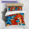 3pcs Duvet Cover Set (1*Duvet Cover + 2*Pillowcase, Without Core), Winx Club Print Bedding Set, Bedroom Decor, All‑Season, Gift