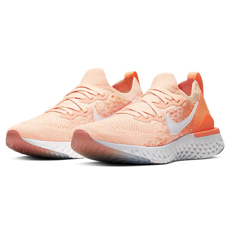 New Nike Epic React Flyknit 2 'Sunset Tint' Women's BQ8927-602