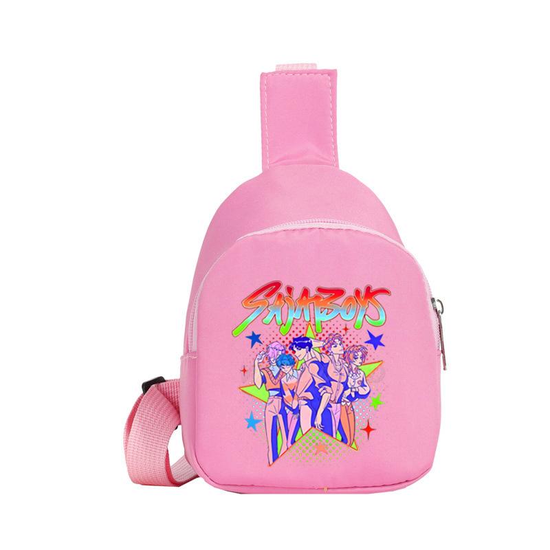 Animation Cartoon Peripheral Printing High Value Portable Shoulder Bag Leisure Children Fanny Pack
