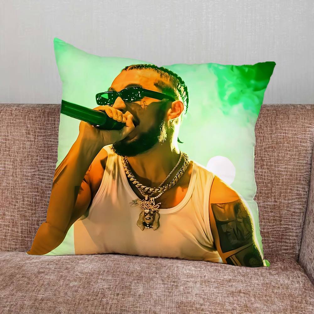 J-JC Reyes Los Green Lanters NACER DE NUEVO Pillow Case For Home Bedroom Car Office Decoration Living Room Sofa Cushion Cover