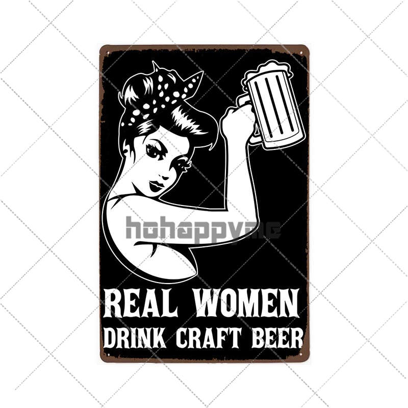 Металлическая табличка Пиво Клуб Постер Табличка Картина Винтаж Бар Паб Настенное украшение Декор для дома 20x30см 20x30cm（7.8x11.8inch）