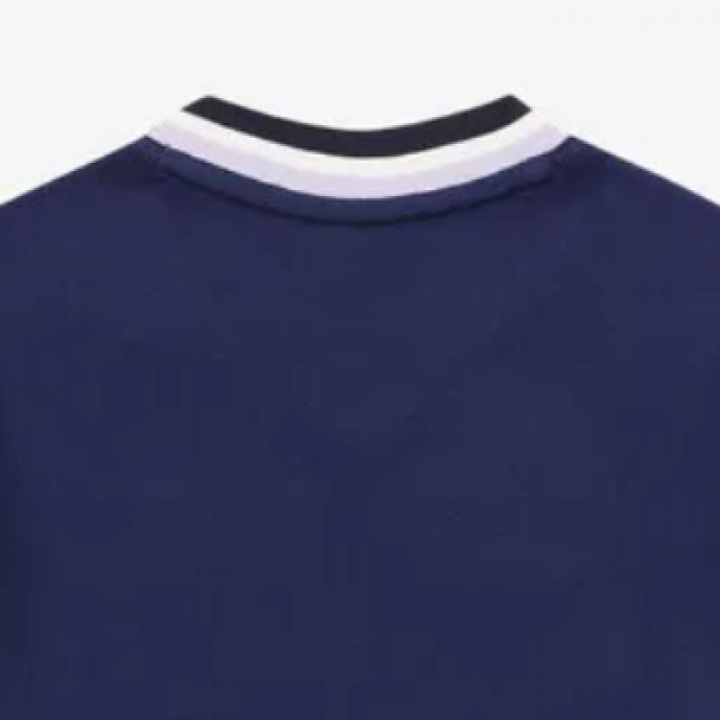 [fila Kids] V Neck Transformation Sweatshirt  Fk2pog3402f Nay  q0zFk2pog3402fNay