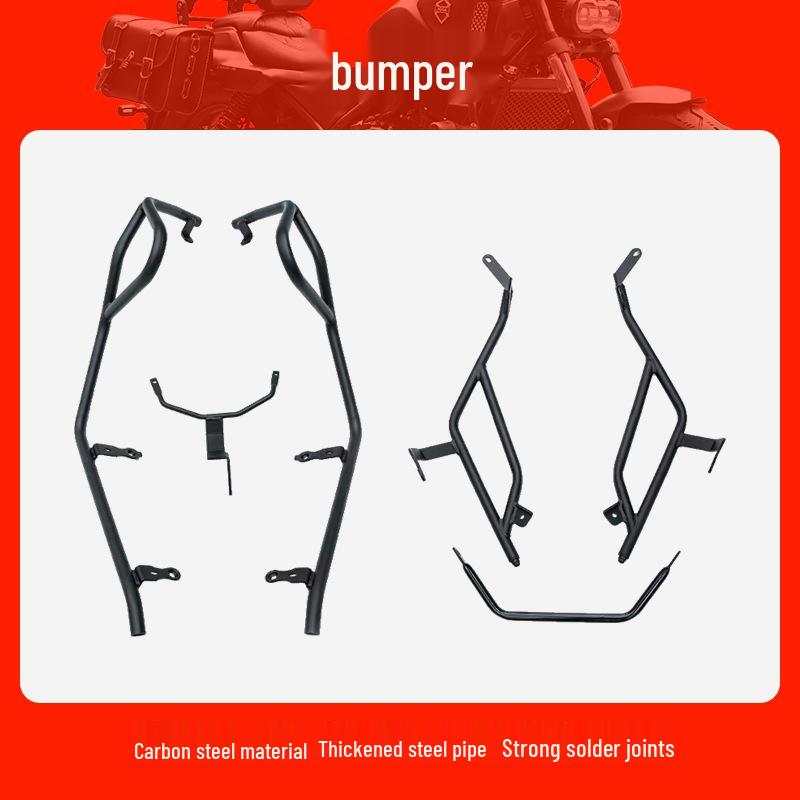 Honda NPF125 Bumper Guard: Full Coverage Front & Rear Protection for Scooters