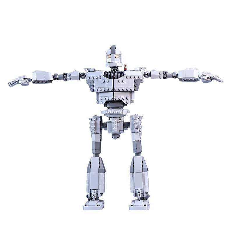 Ungiftige Gobricks Moc Mechanische Serie Eisen Roboter Bausteine Klassischer Film Riesige Bausteine Spielzeug Modell zum Zusammenbauen Für Geburtstagsgeschenke