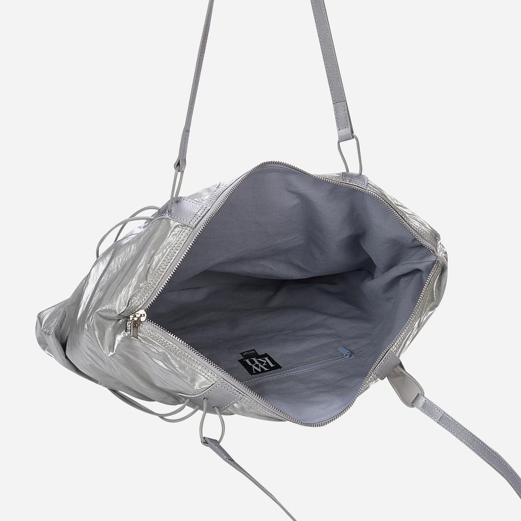 Kwani Deborah Ruched Bag Silver