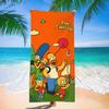 Popular Anime Cartoon Simpson Beach Towel Microfiber Quick-Drying Towel Strong Absorbent Bath Towel