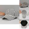 String Plaid Of Pearls Baseball Cap Travel Peaked Caps Outdoor Protection Sun